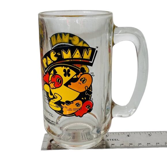 1982 Pac-man Glass Mug - Picture 9 of 9